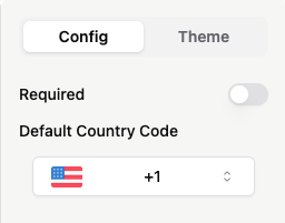 Set Default Country Code