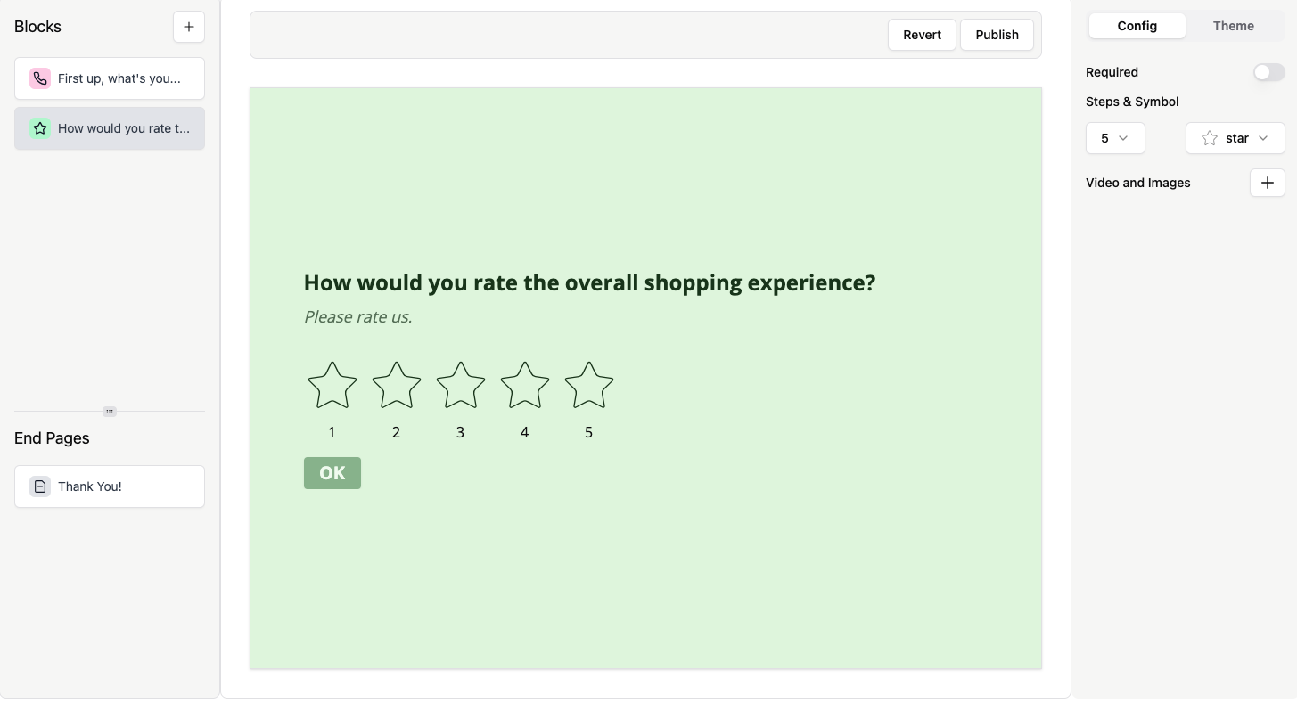 Rating question